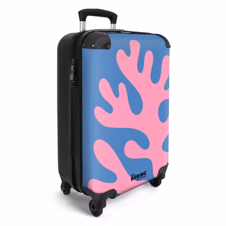 CaseSwap™ - Abstract - Vormen - Roze - Blauw — 2