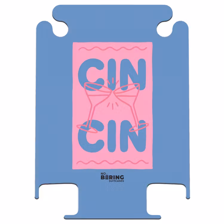 CaseSwap™ - Drank - Glazen - Proost - Modern - Roze — 1