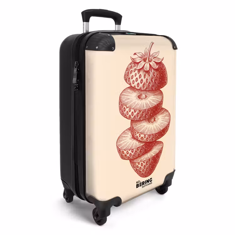CaseSwap™ - Fruit - Gesneden - Illustratie - Rood - Vintage — 2