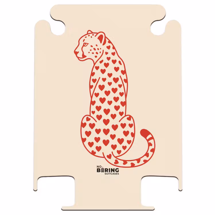 CaseSwap™ - Kat - Harten - Dieren - Modern - Rood — 1