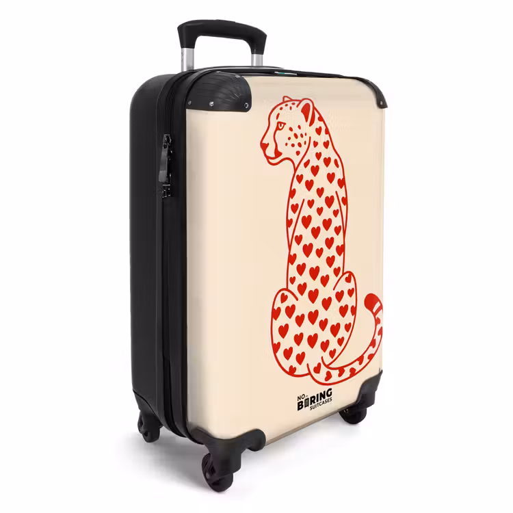 CaseSwap™ - Kat - Harten - Dieren - Modern - Rood — 2