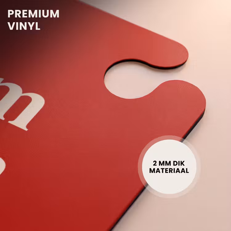 CaseSwap™ - Tekst - Rijkdom - Motivatie - Rood - Modern — 6