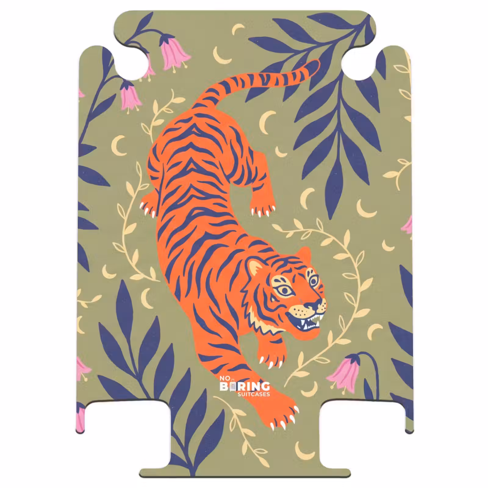 CaseSwap - Tijger - Bladeren - Dieren - Illustratie - Oranje — 1