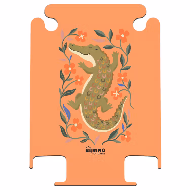CaseSwap™ - Dieren - Bloemen - Oranje - Illustratie - Natuur — 1