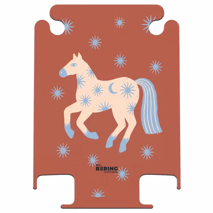 CaseSwap™ - Dieren - Sterren - Maan - Abstract - Rood — 1