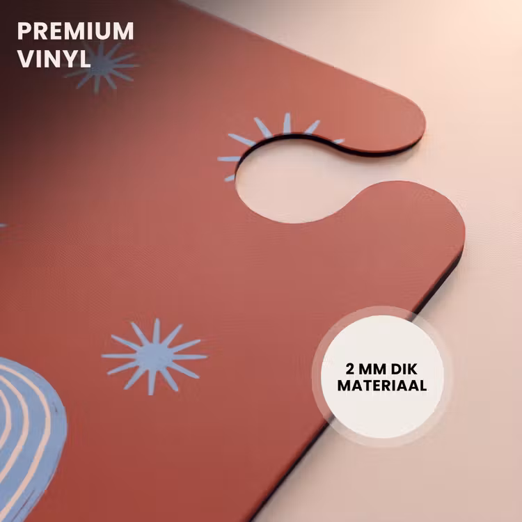 CaseSwap™ - Dieren - Sterren - Maan - Abstract - Rood — 6
