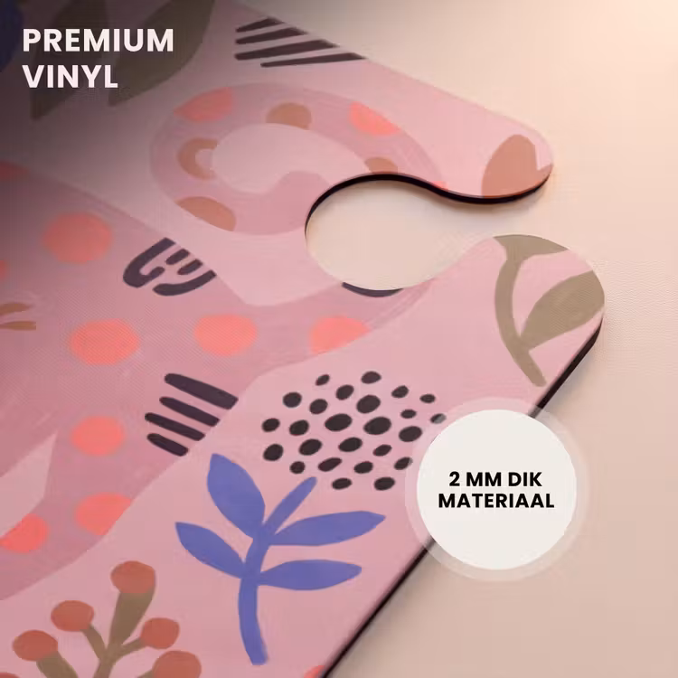 CaseSwap™ - Kat - Bloemen - Dieren - Modern - Roze — 6