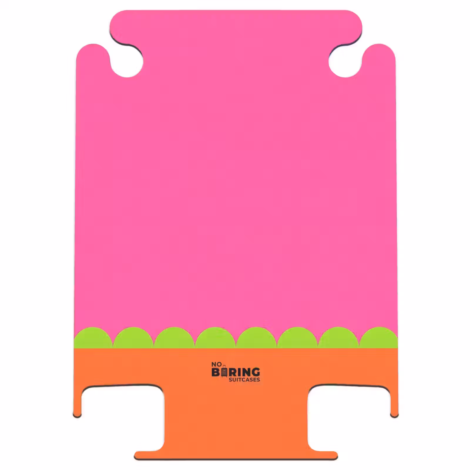 CaseSwap™ - Abstract - Geometrisch - Kleurblokken - Roze - Oranje — 1