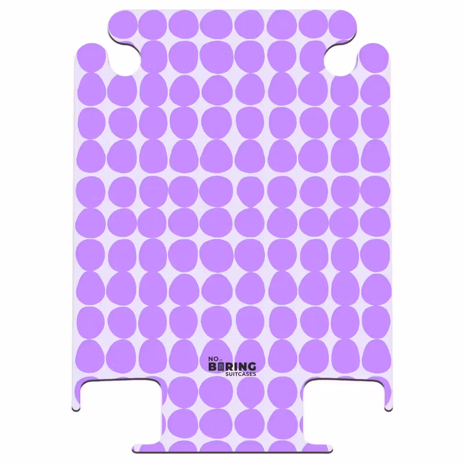 CaseSwap™ - Paars - Geometrisch - Stippen - Polka Dot - Patroon — 1