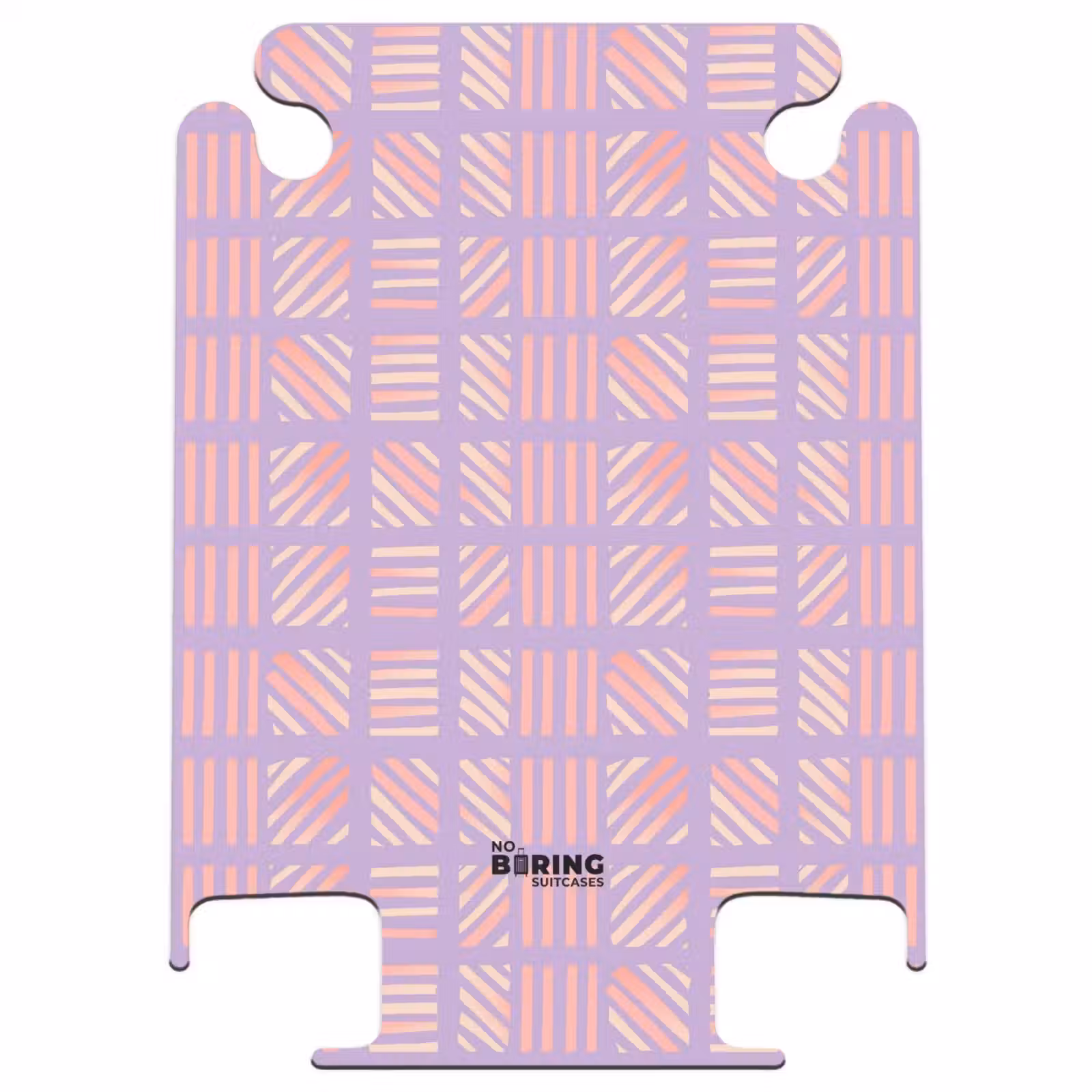 CaseSwap™ - Paars - Roze - Geometrisch - Strepen - Blokken - Patroon — 1