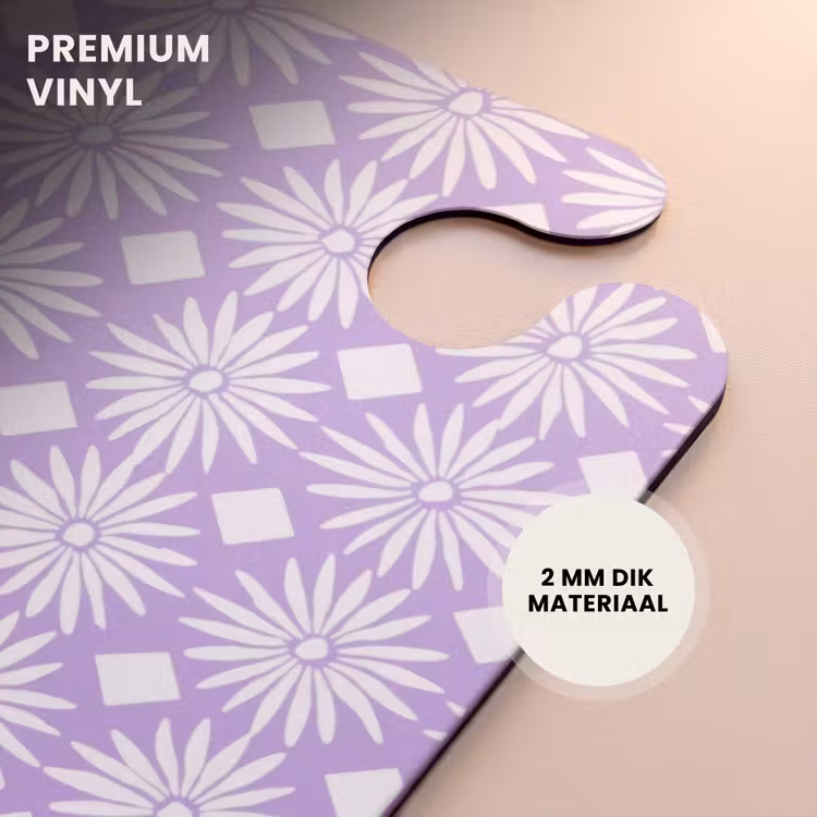 CaseSwap™ - Lila - Botanisch - Bloemen - Margrieten - Patroon — 6