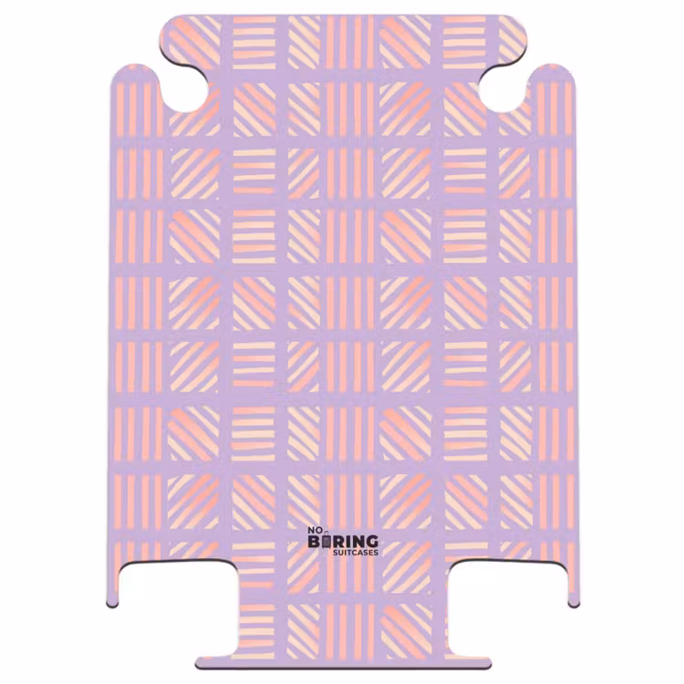 CaseSwap™ - Paars - Roze - Geometrisch - Strepen - Blokken - Patroon — 1
