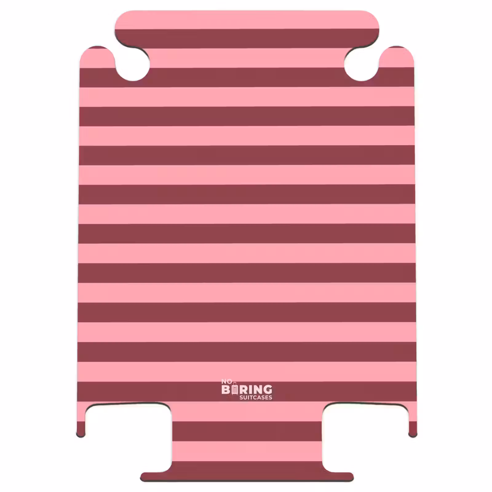 CaseSwap™ - Horizontale strepen - Rood - Roze — 1