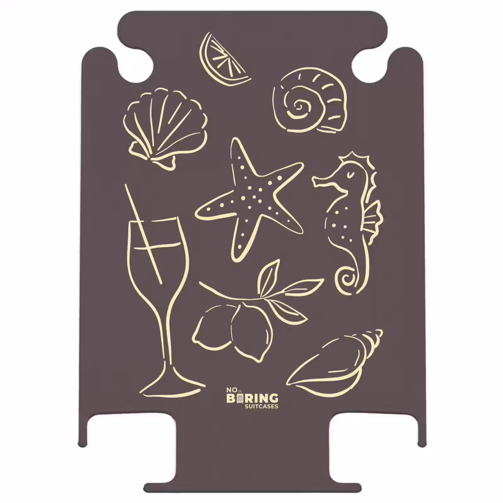 CaseSwap™ - Schelpen - Bruin - Geel — 1