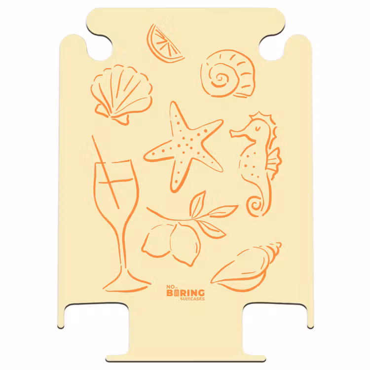 CaseSwap™ - doodles - Schelpen - Geel — 1