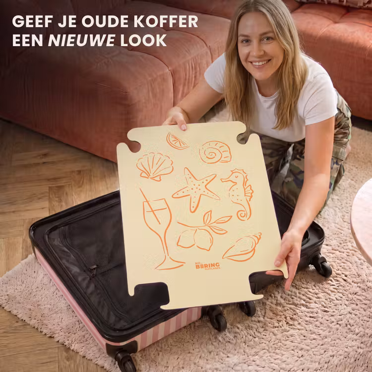 CaseSwap™ - doodles - Schelpen - Geel — 3