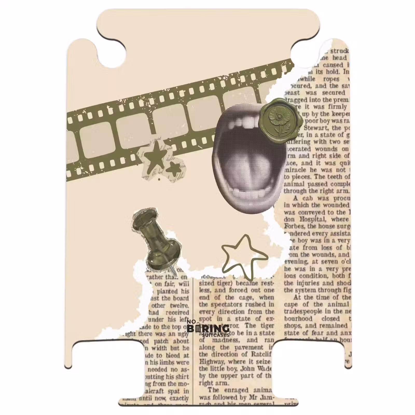 CaseSwap™ - Mond - Groen - Krant — 1