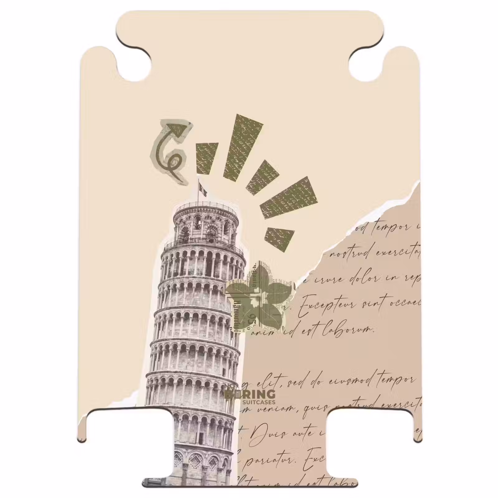 CaseSwap™ - Pisa - Groen - Krant — 1