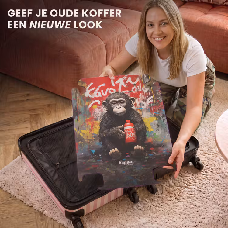 CaseSwap™ - Chimpansee voor graffiti muur — 3