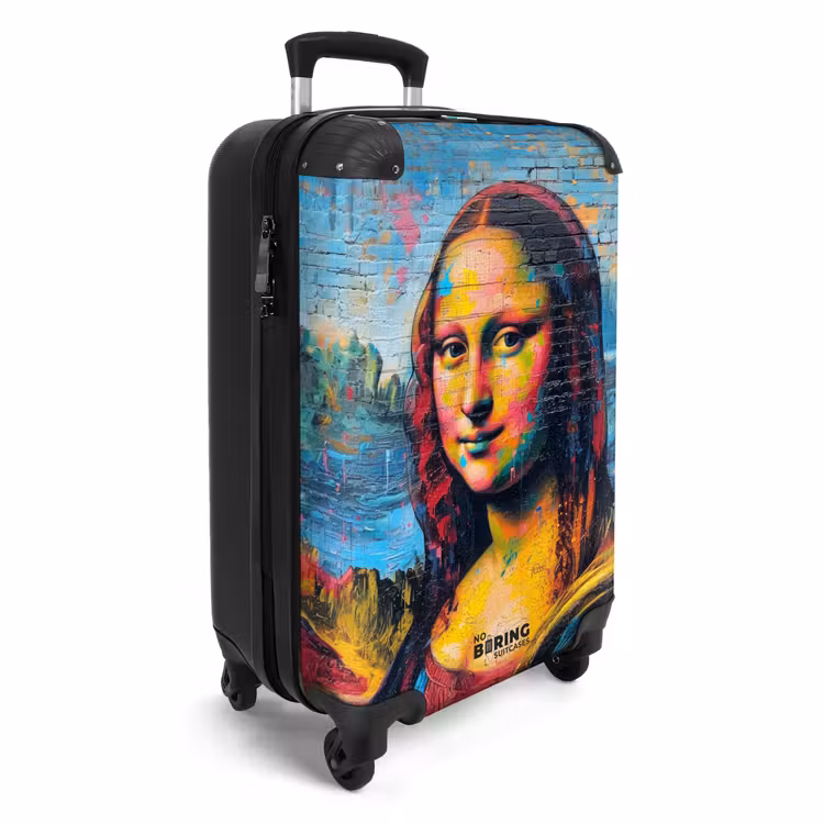 CaseSwap™ - Kleurrijke Mona Lisa in graffiti stijl — 2