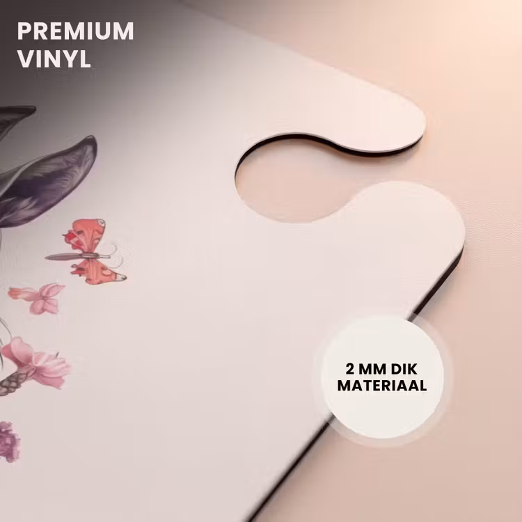 CaseSwap™ - Wit paardenhoofd omringd door bloemen en vlinders — 6