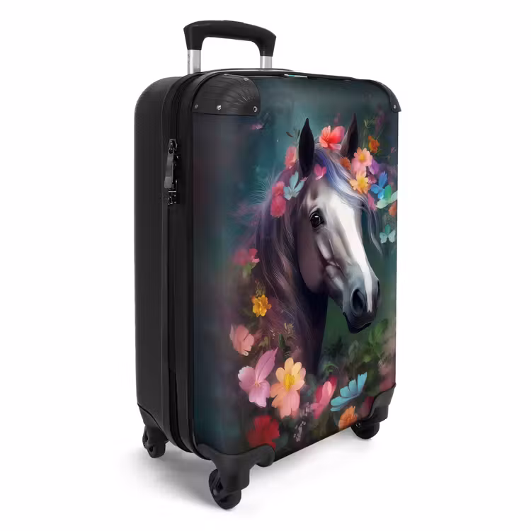 CaseSwap - Koffer - Paard - Natuur - Bloemen - Bos - Dieren — 2