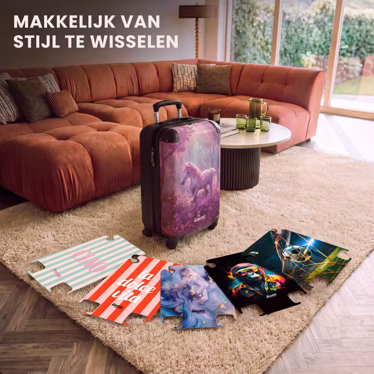 CaseSwap™ - Eenhoorn Omringd door Paarse Natuur — 5