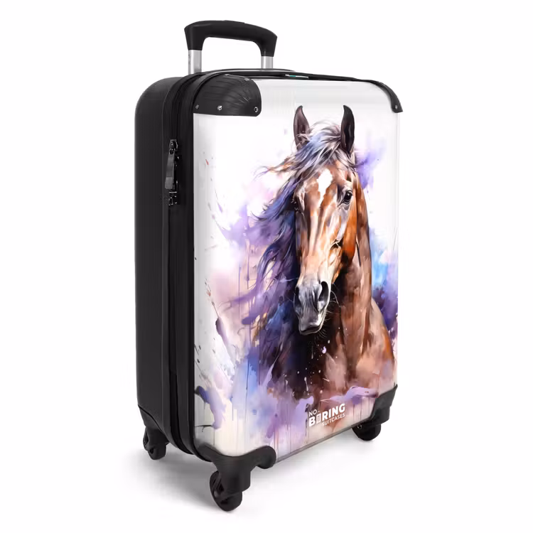 CaseSwap™ - Aquarel paard met kleurrijke spatten — 2