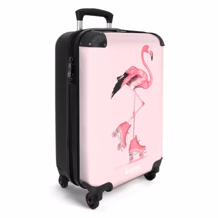 CaseSwap™ - Roze rollerflamingo — 2