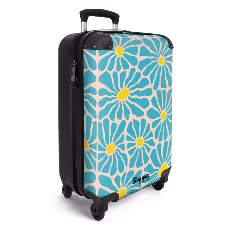 CaseSwap™ - Pastel bloemen - Blauw — 2