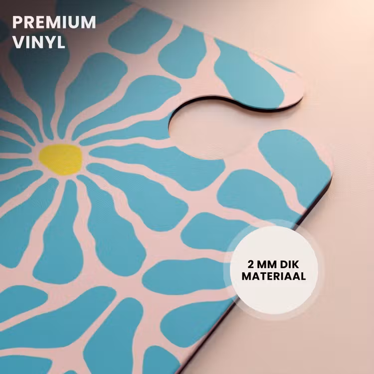 CaseSwap™ - Pastel bloemen - Blauw — 6