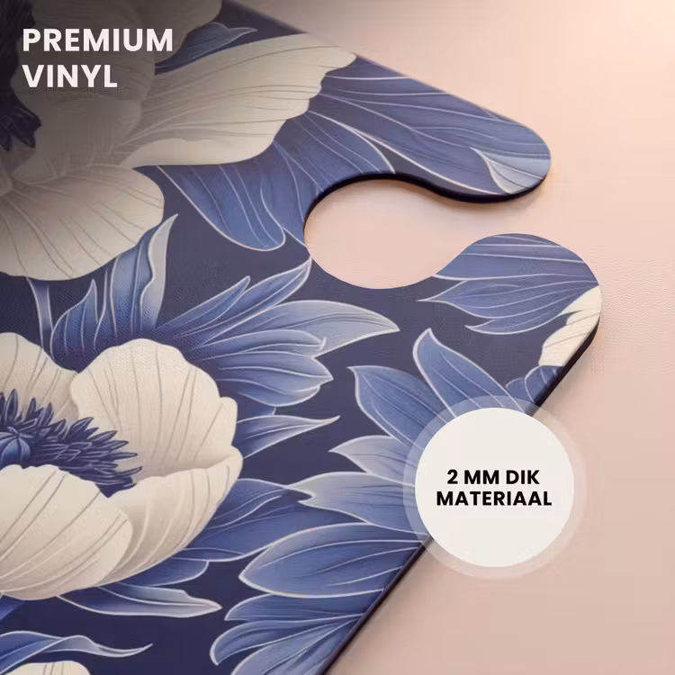 CaseSwap - Vintage bloemen - Blauw — 6