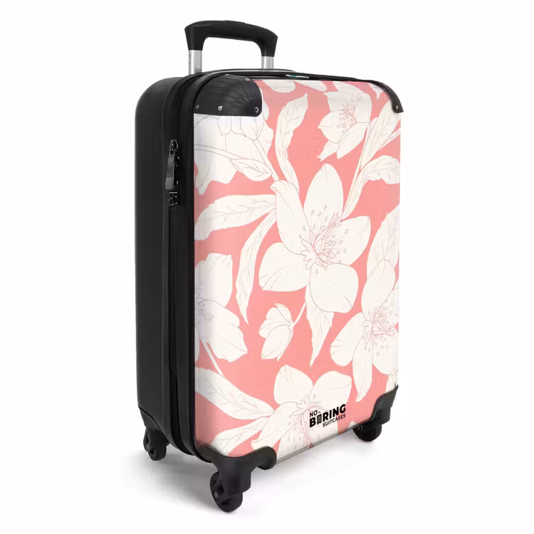 CaseSwap™ - Vintage bloemen - Lichtroze — 2