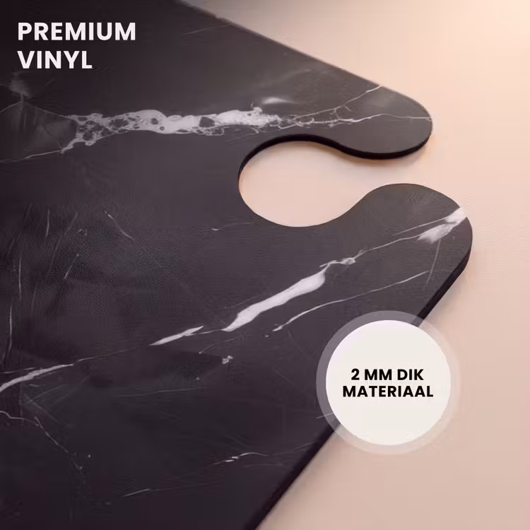 CaseSwap™ - Marmer - Zwart Marmer met Witte Aderen — 6
