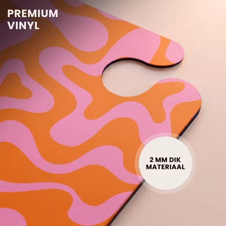 CaseSwap™ - Abstract - Organisch Roze/Oranje — 6