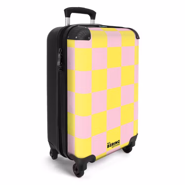 CaseSwap™ - Squares - Roze/Geel — 2
