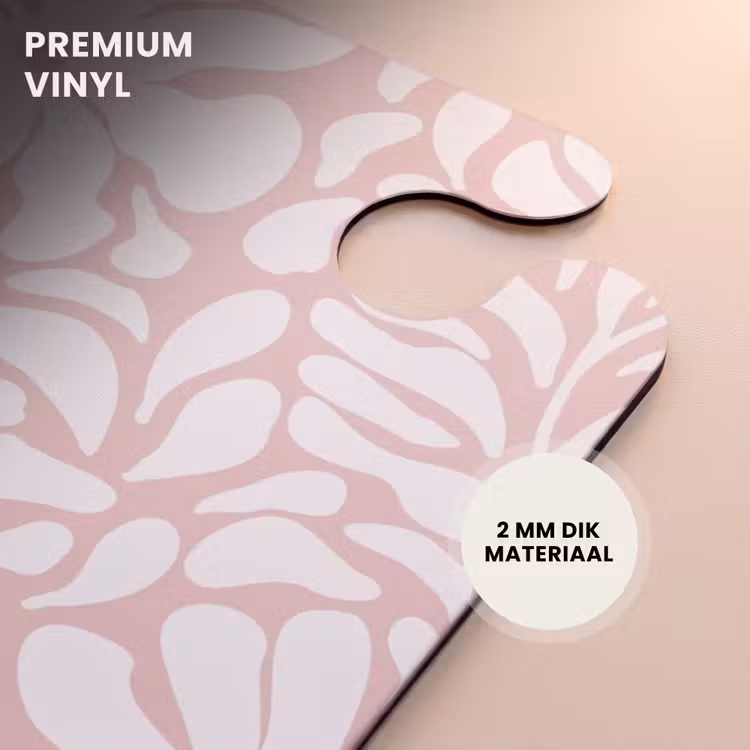 CaseSwap™ - Abstract - Roze/Wit Bloemenpatroon — 6