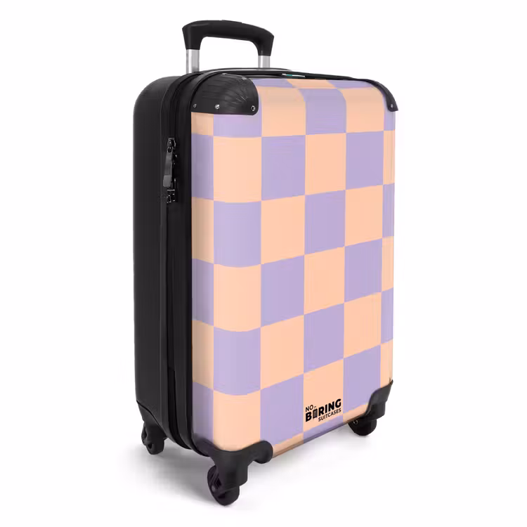 CaseSwap™ - Squares - Paars/Oranje — 2