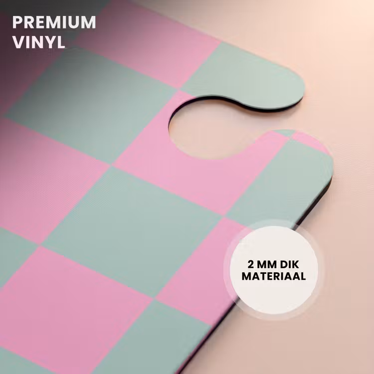 CaseSwap™ - Squares - Roze/Mintblauw — 6