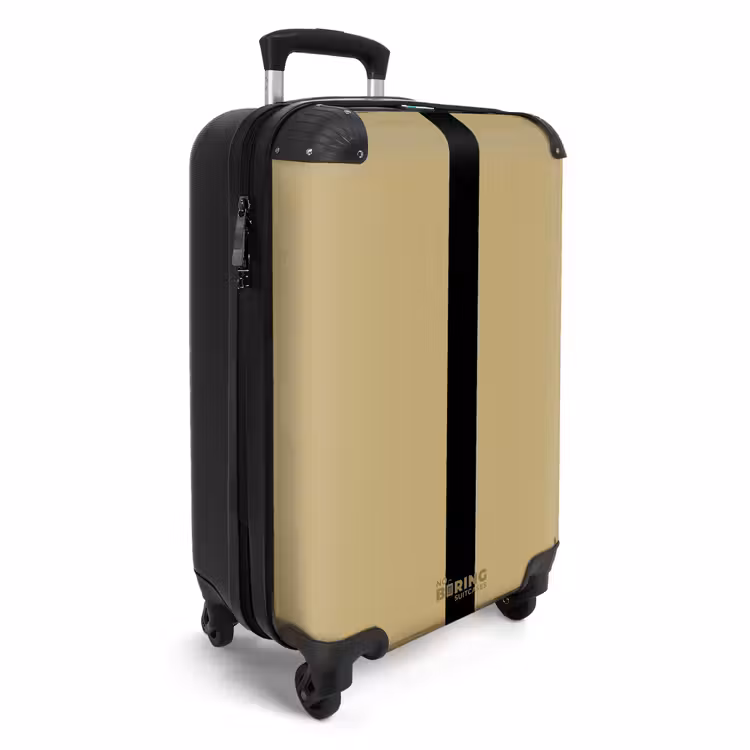 CaseSwap™ - Minimal - Goudbruin met zwarte streep — 2