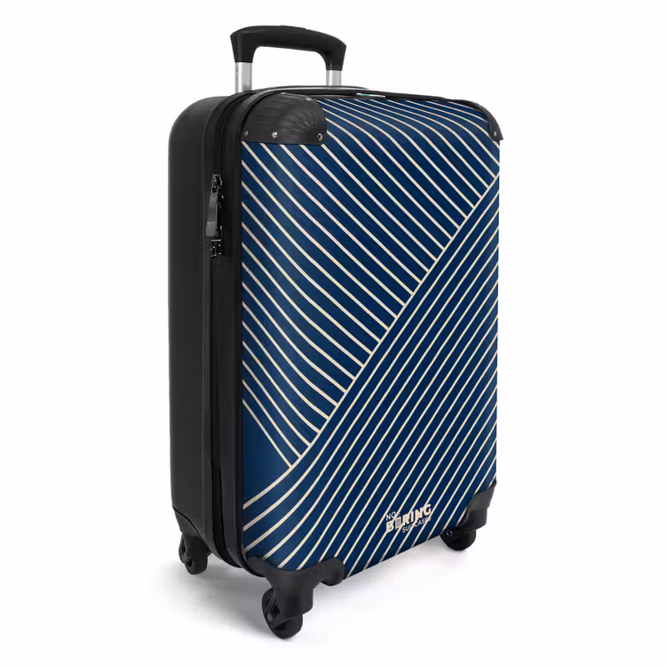 CaseSwap™ - Moderne line-art blauw — 2