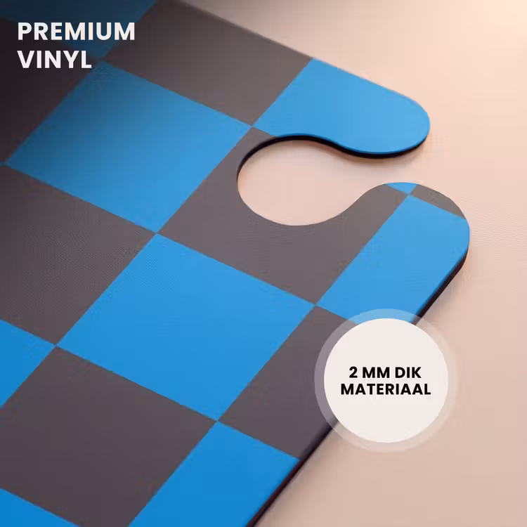 CaseSwap™ - Squares - Zwart/Blauw — 6