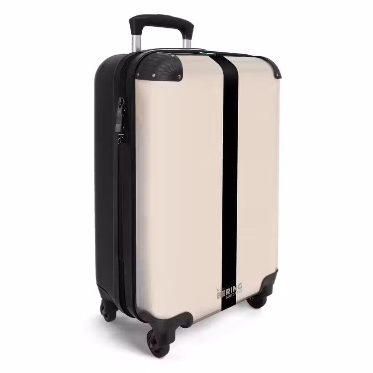 CaseSwap™ - Minimal - Beige met zwarte streep — 2