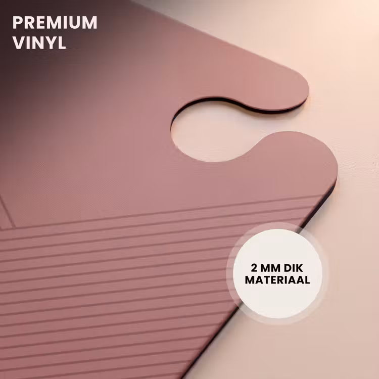 CaseSwap™ - Minimal - Kruisende lijnen op warm terracota — 6