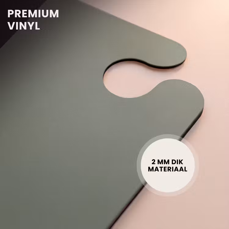 CaseSwap - Minimal - Grijsgroen met zwarte streep — 6