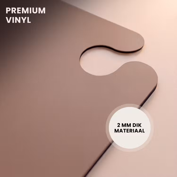 CaseSwap™ - Minimal - Warm bruin met golven — 6