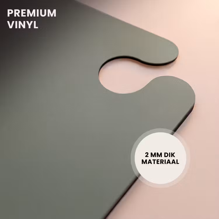 CaseSwap™ - Minimal - Grijsgroen met gouden golven — 6