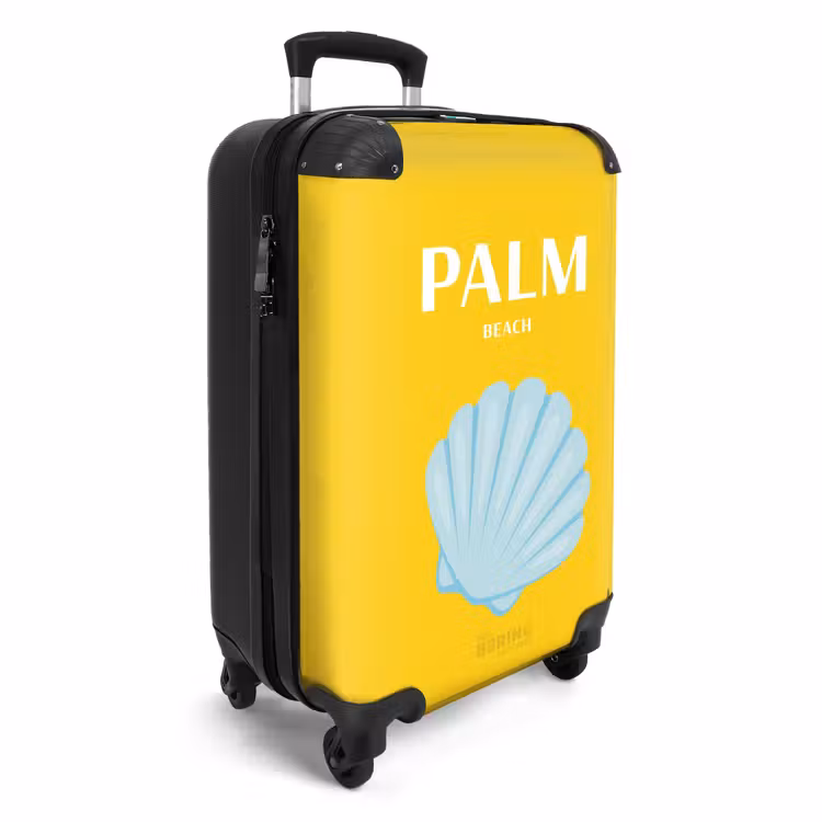 CaseSwap™ - Summer destinations - Palm beach geel — 2
