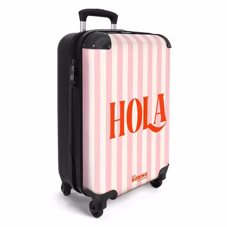 CaseSwap™ - Quotes - Hola poederroze en licht perzik — 2