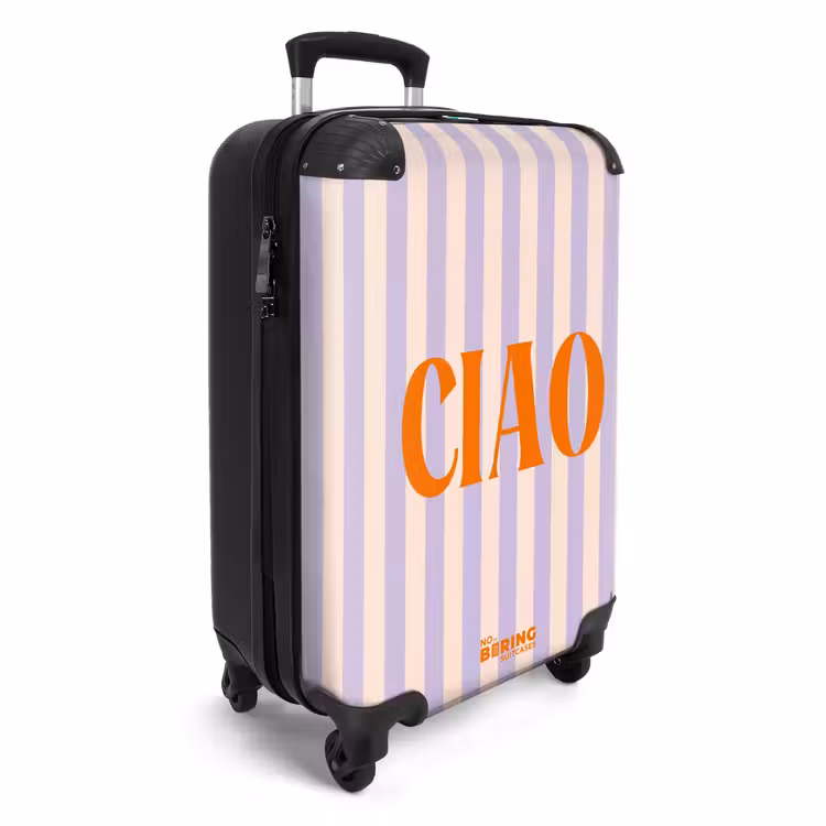 CaseSwap™ - Quotes - Ciao pastel lila en zalmkleur — 2